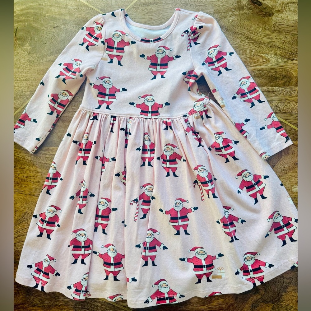 Pink Chicken Santa Claus Dress